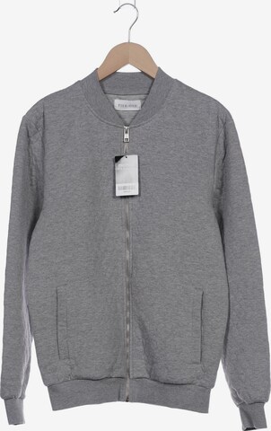 Pier One Sweatshirt & Zip-Up Hoodie in M in Grey: front