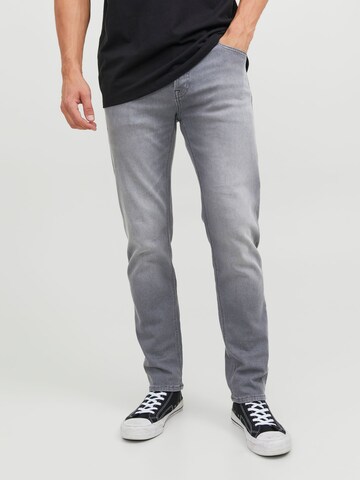 JACK & JONES Regular Jeans 'JJIMike JJOriginal' in Grey: front