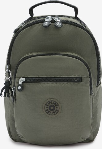 KIPLING Rucksack 'Seoul' in Grün: predná strana