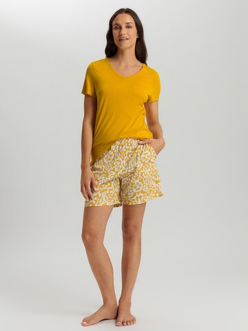 Hanro Shirt 'Sleep & Lounge' in Yellow
