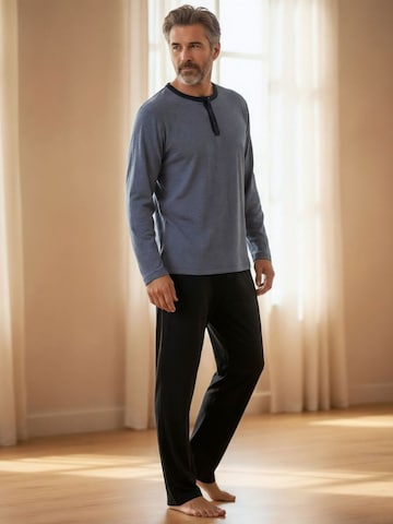 Pyjama long 'Leios' zd ZERO DEFECTS en bleu