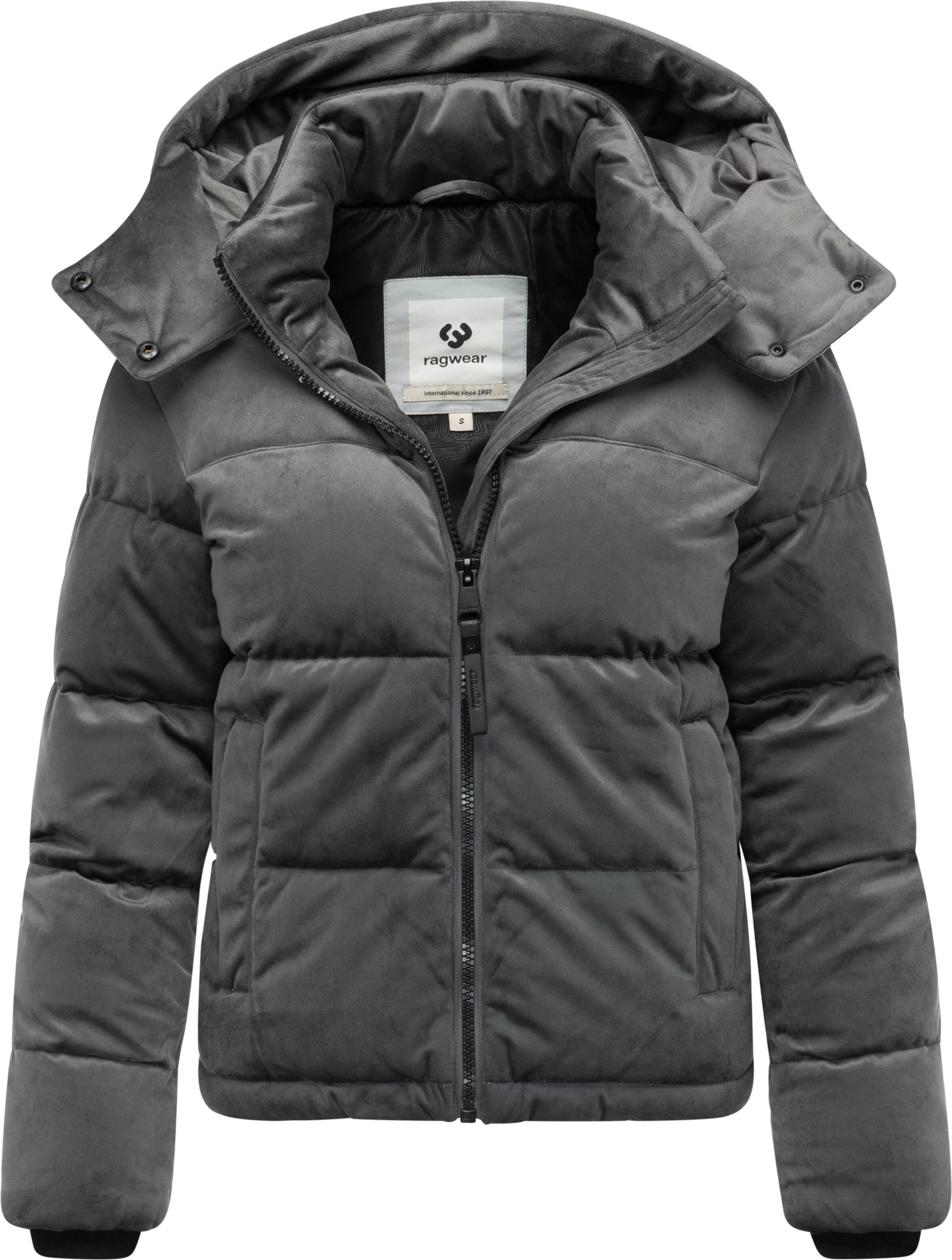 Ragwear Winter Jacket 'Roobie' in Grey