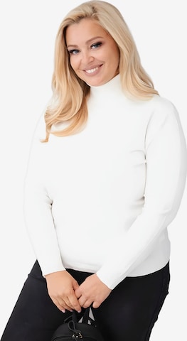 Lumera Pullover 'Velo' in Beige: Vorderseite
