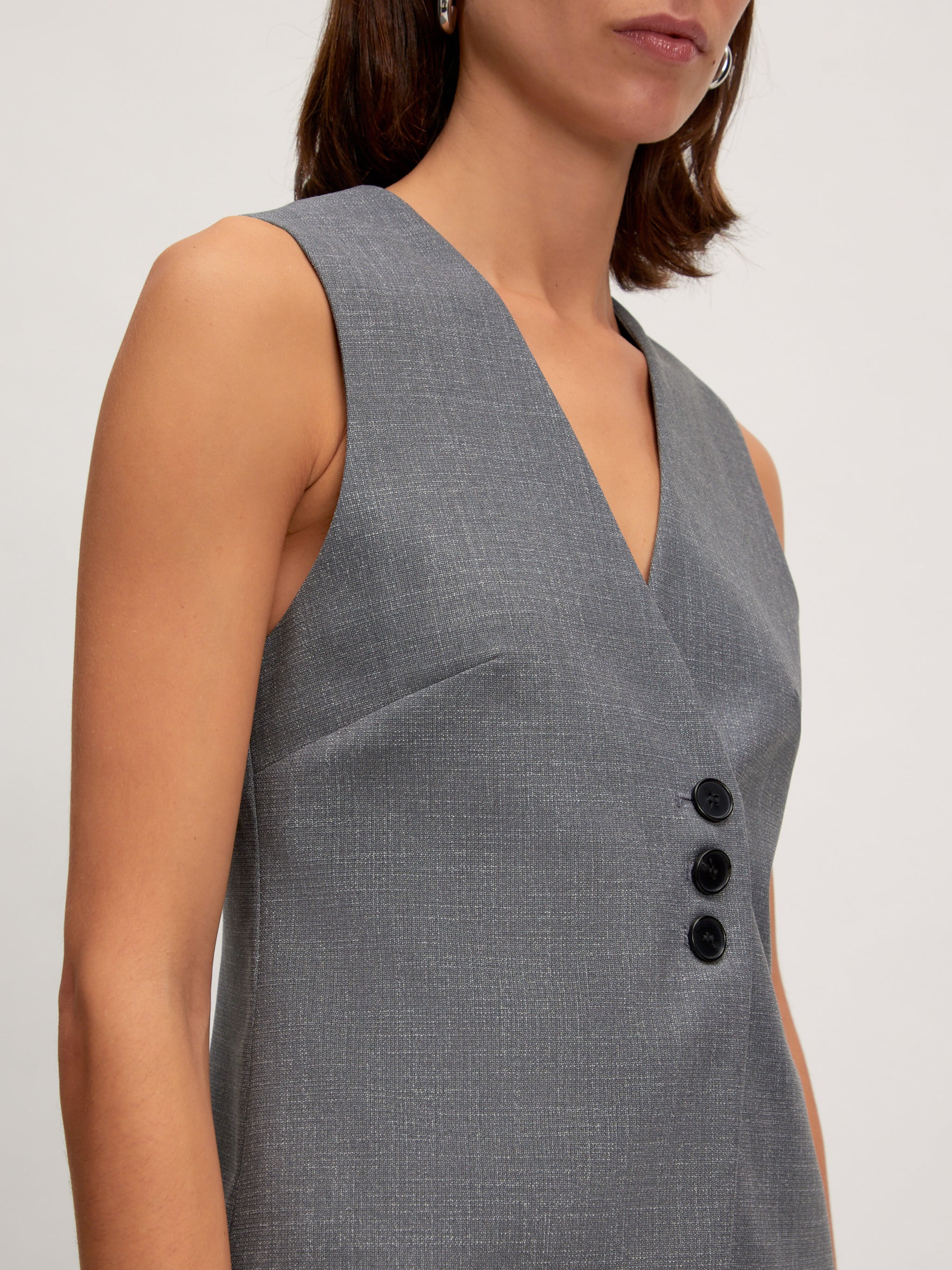 EDITED Prodotti Gilet 'Vanessa' grigio