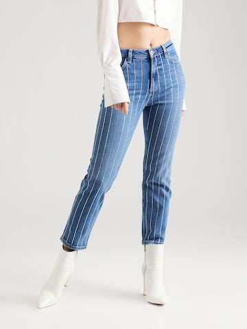 River Island Slimfit Jeans 'HARLEY HOTFIX STEVIE' i blå: framsida