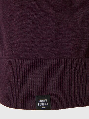 Pullover di Funky Buddha in lilla