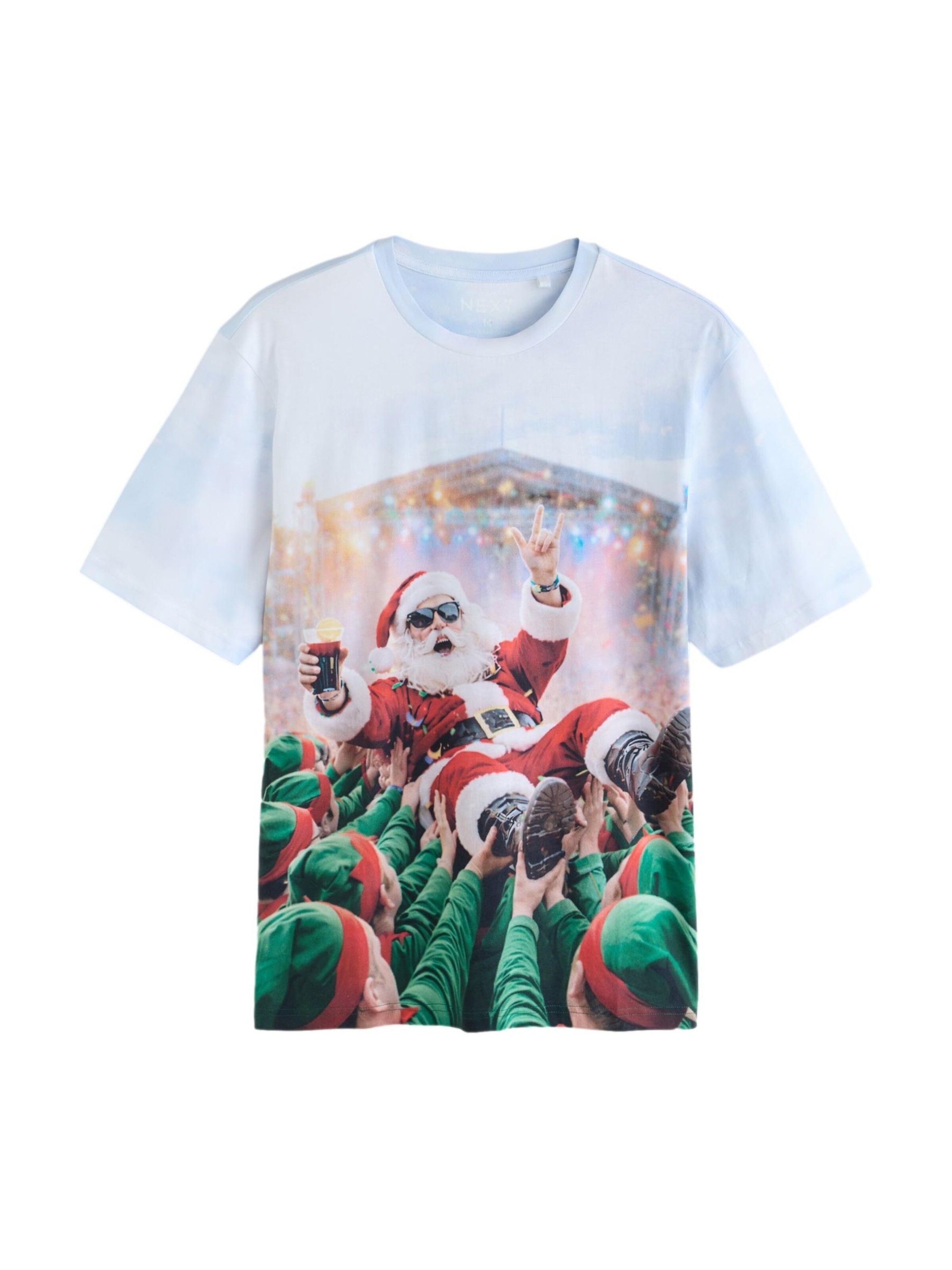 Next T-Shirt in XS in blau / mischfarben, Produktansicht