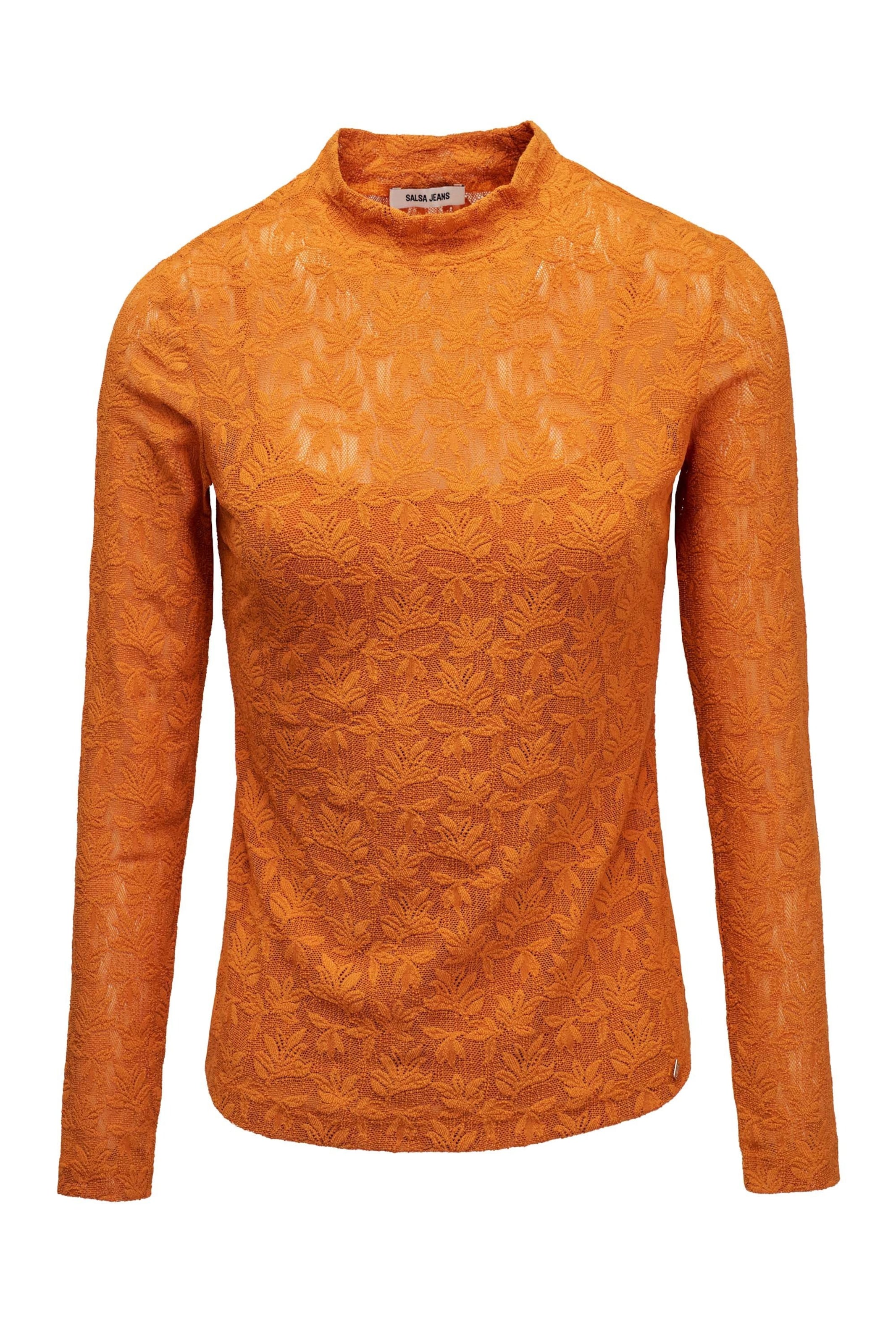 Salsa Jeans Shirt in Orange: Vorderseite