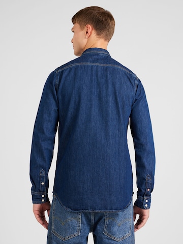 Pepe Jeans Regular Fit Skjorte 'HAMMOND' i blå