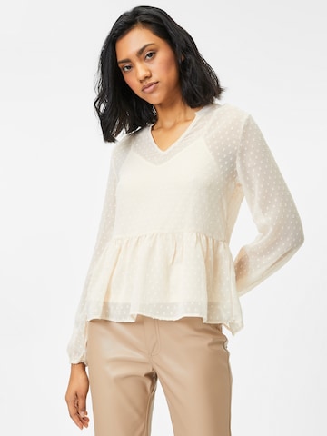 ABOUT YOU Blouse 'Loryn' in Beige: front