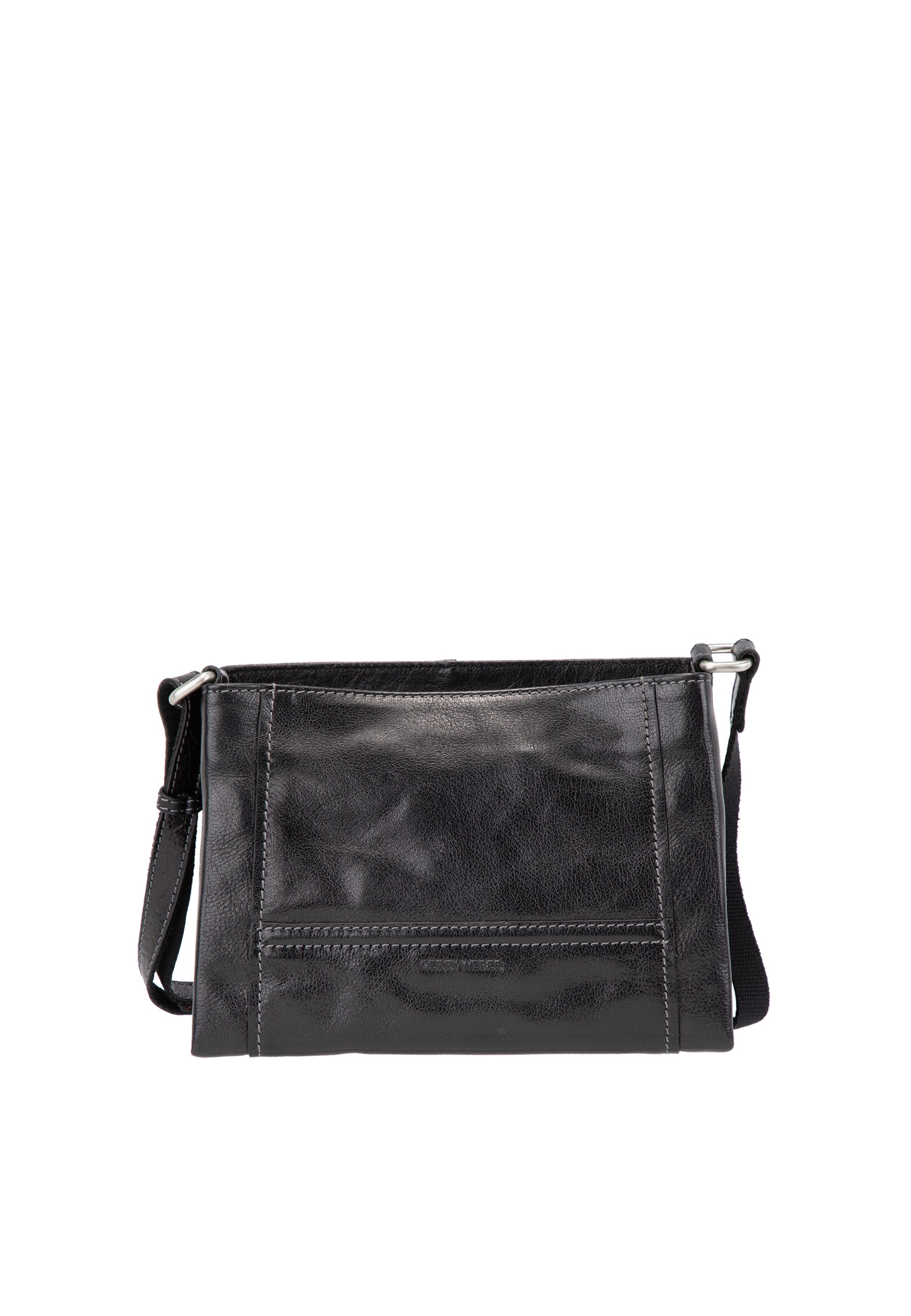 GERRY WEBER - Mala de ombro 'Lugano' em preto: frente