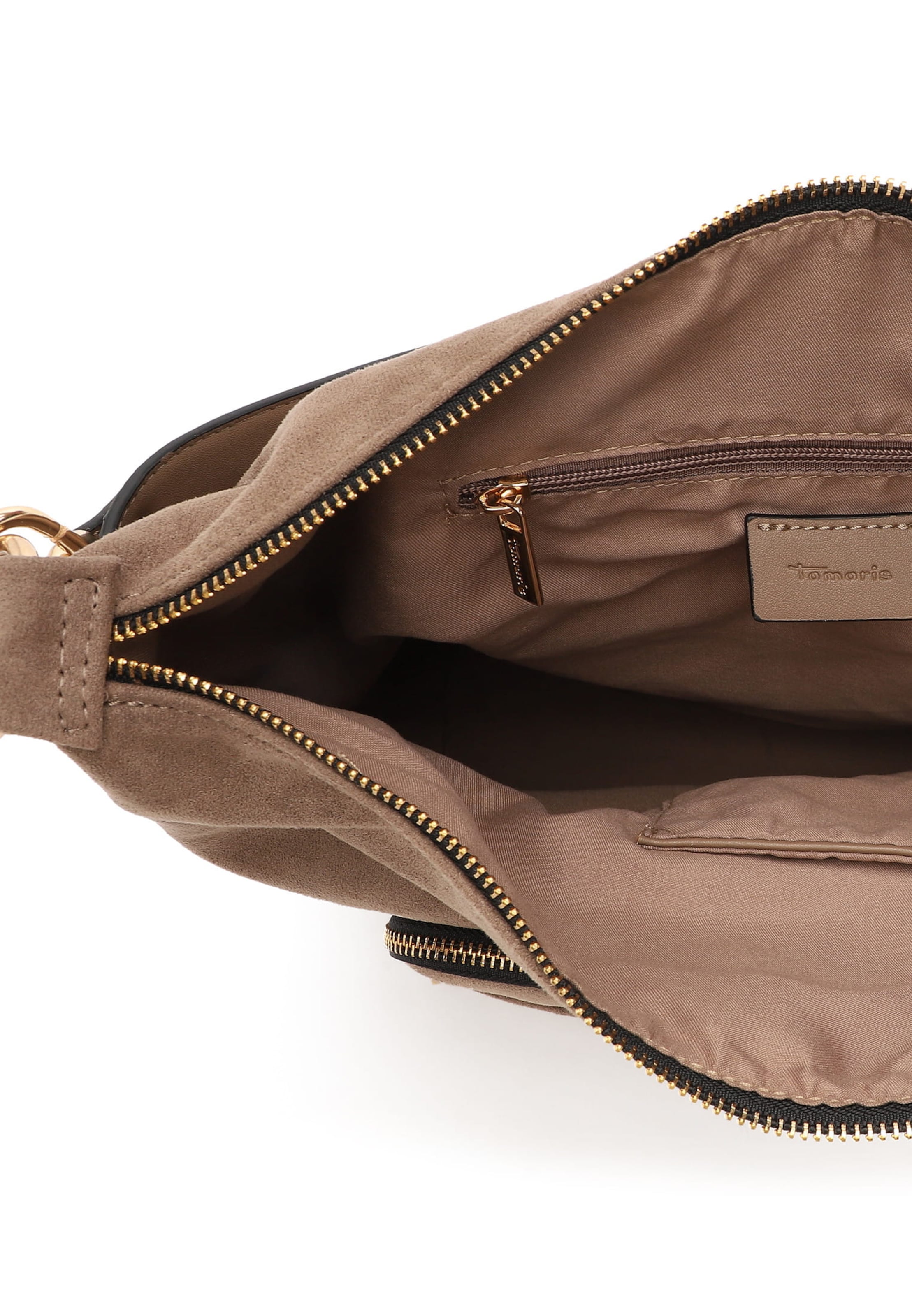 Borsa a sacco 'Manja' di Tamaris in beige
