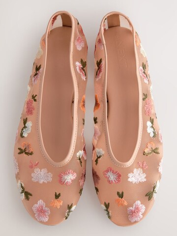 Next Ballerinasko i beige