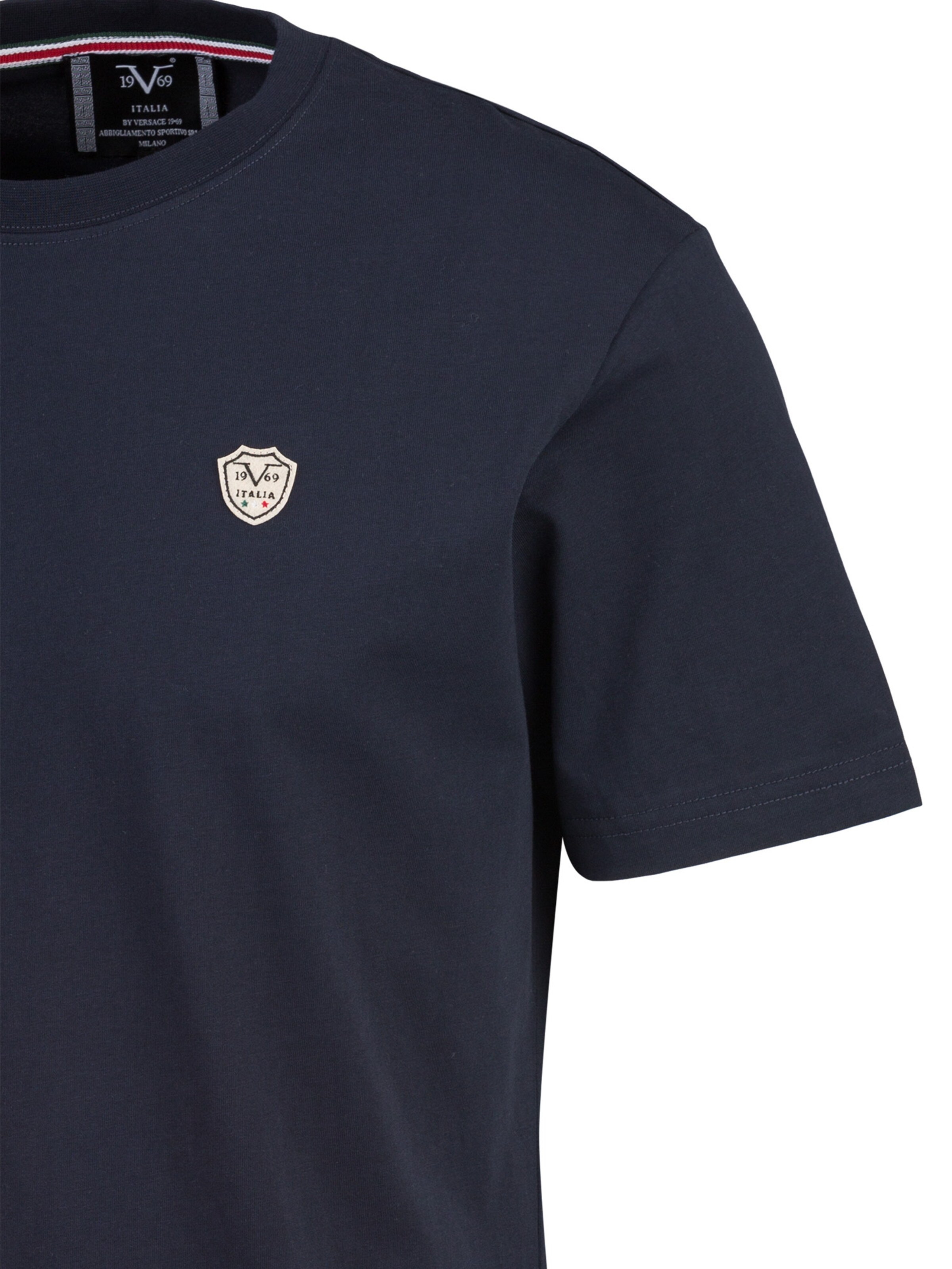 Maglietta 'Rafael' di 19V69 ITALIA in blu