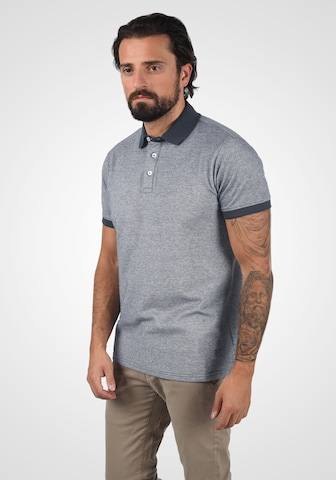 !Solid Poloshirt 'Panos' in Blau: predná strana