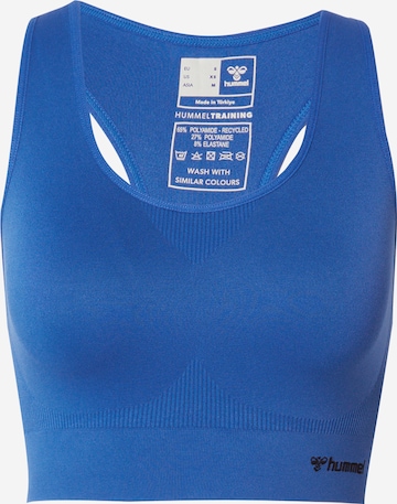 Hummel Спортивный бюстгальтер 'Tif' в Синий: спереди