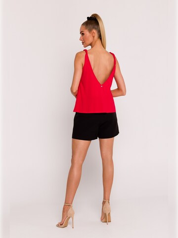 made of emotion - Top en rojo