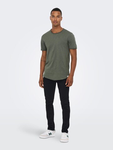 Only & Sons Футболка 'ONSBenne' в Серый