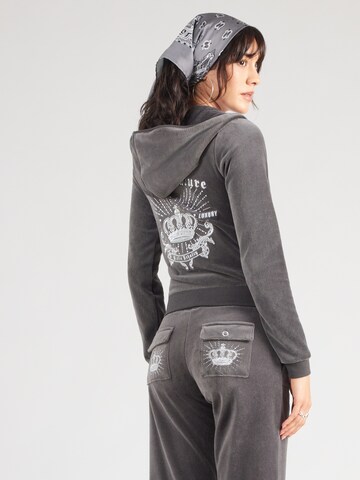 Juicy Couture Bluza rozpinana 'REGAL REBELLE ROBYN' w kolorze szary: przód