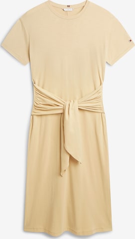 Robe TOMMY HILFIGER en beige : devant