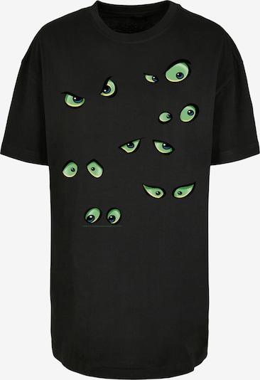 F4NT4STIC T-Shirt in hellblau / hellgelb / hellgrün / schwarz, Produktansicht