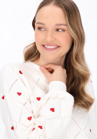 Cardigan MYMO en blanc