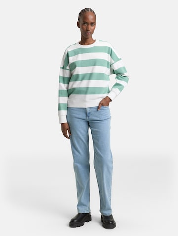 Felpa di TOM TAILOR DENIM in verde