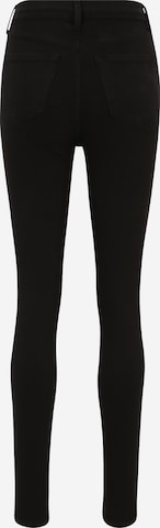 Topshop Tall Skinny Jeans 'Jamie' i svart