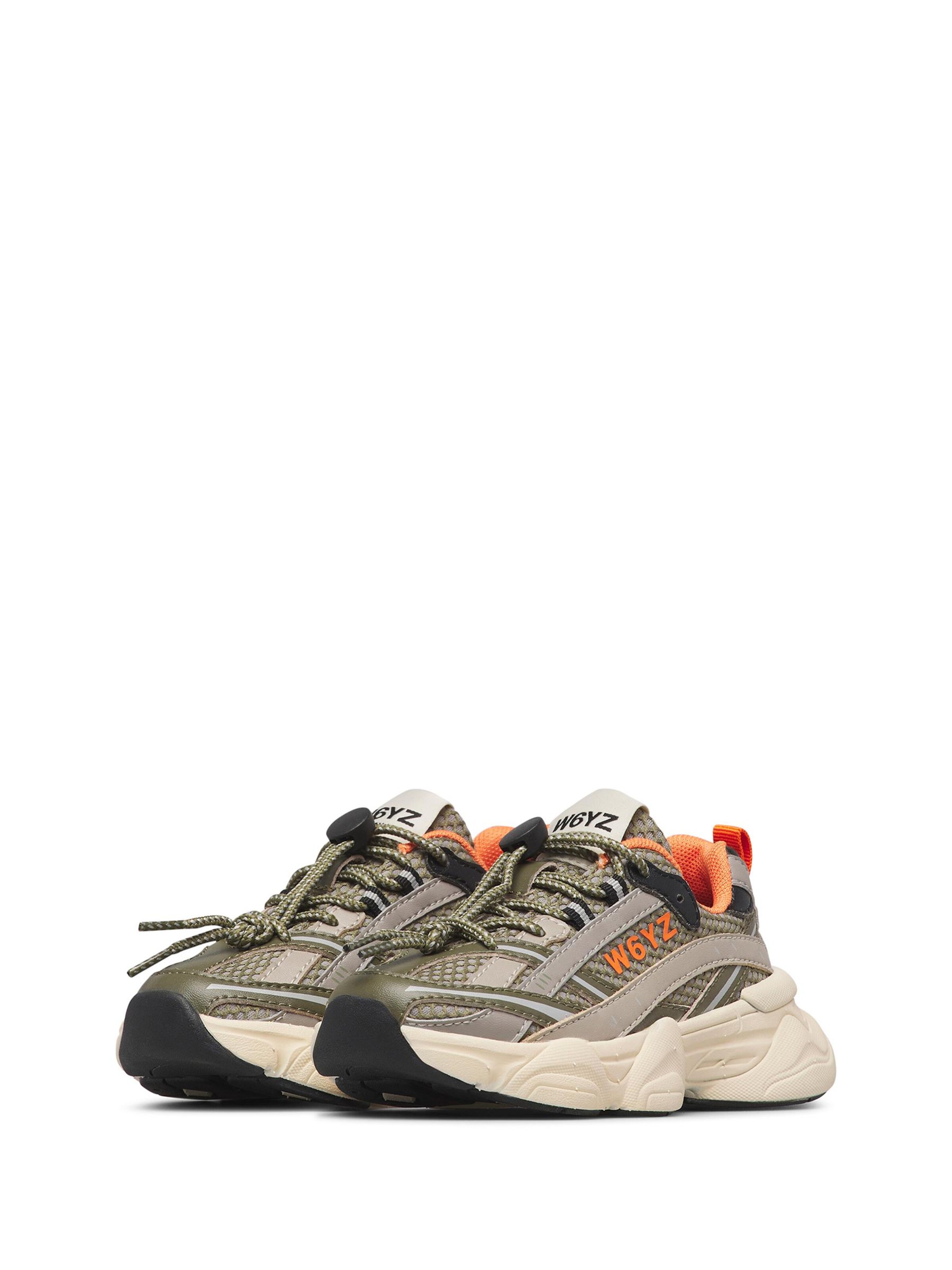 W6YZ Sneakers 'LUCKY 2-J.' in Groen