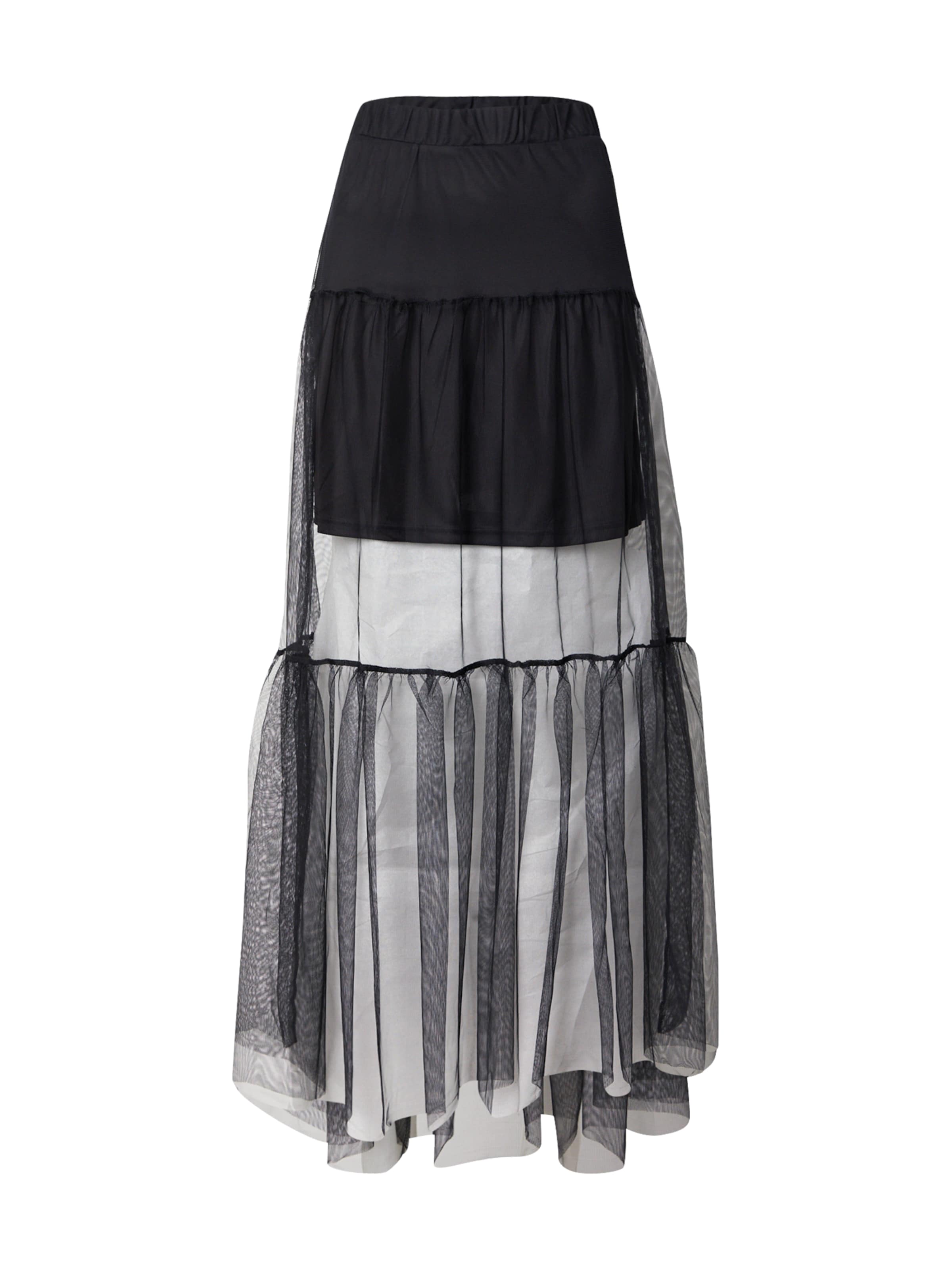 ONLY - Saia &#x27;ONLTULLA&#x27; em preto: frente