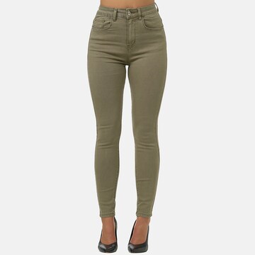 Elara Jeans in Grey: front