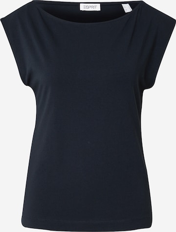 T-shirt ESPRIT en noir : devant