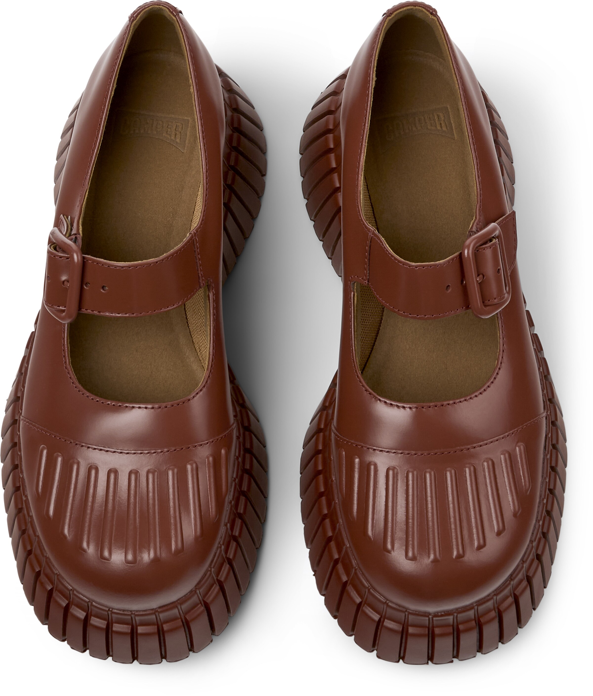 Ballerines 'BCN' CAMPER en rouge