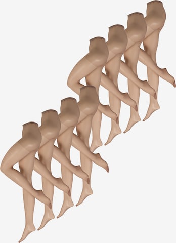Collants 'Supersitz' Nur Die en beige : devant