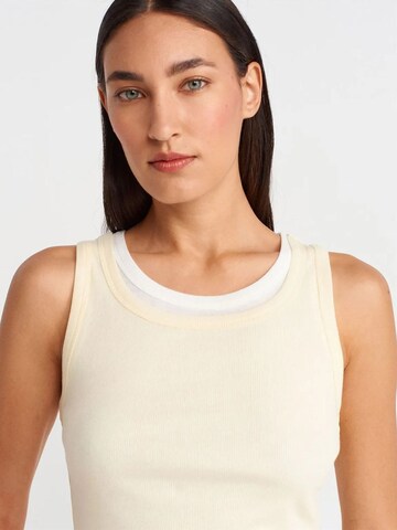 Dilvin Knitted Top in White