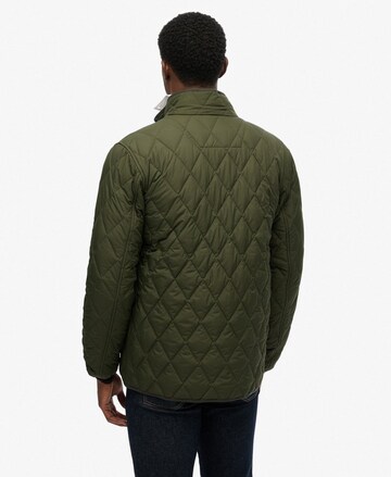 Veste mi-saison Superdry en vert
