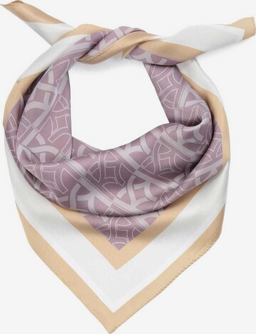 Foulard di Kazar in beige: frontale