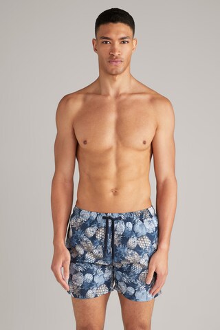 JOOP! Jeans Zwemshorts 'Neptune' in Blauw