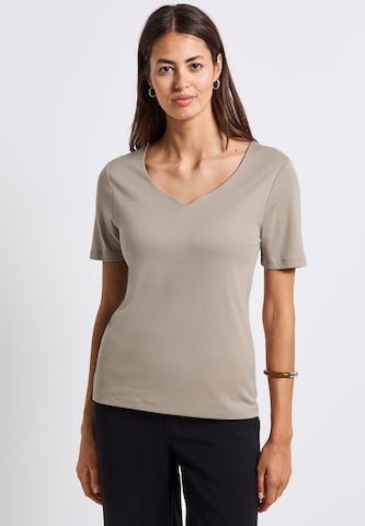 STREET ONE Shirt in Beige: front