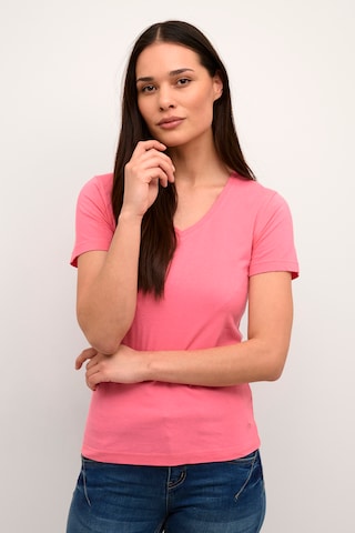 Cream - Camisa 'Naia' em rosa: frente