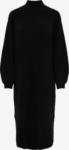 Y.A.S Knitted dress 'BALIS' in Black: front