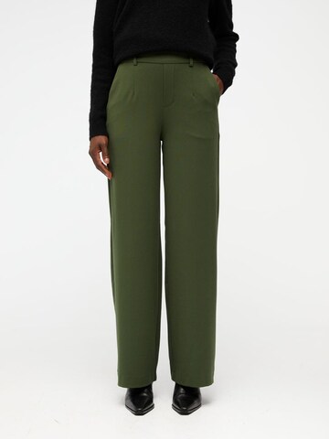 OBJECT Wide leg Broek 'Lisa' in Groen