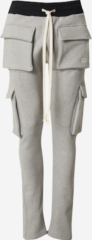 MOUTY - regular Pantalón cargo en gris: frente