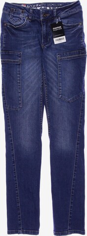 Engelbert Strauss Jeans in 27 in Blue: front