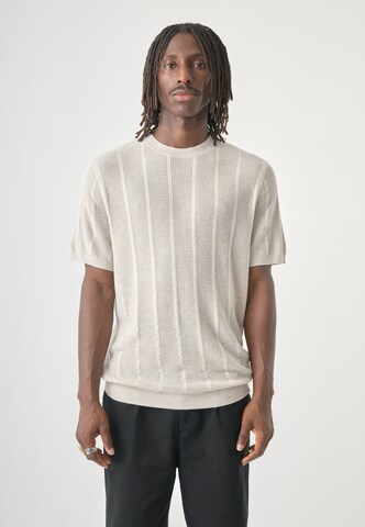 Cleptomanicx Shirt in Beige: front