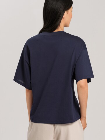 T-shirt 'Natural' Hanro en bleu
