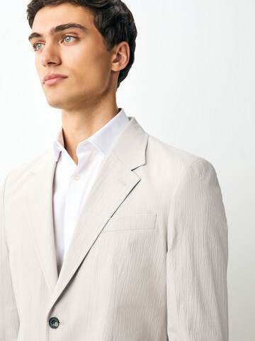 Next Slim fit Business blazer in Beige