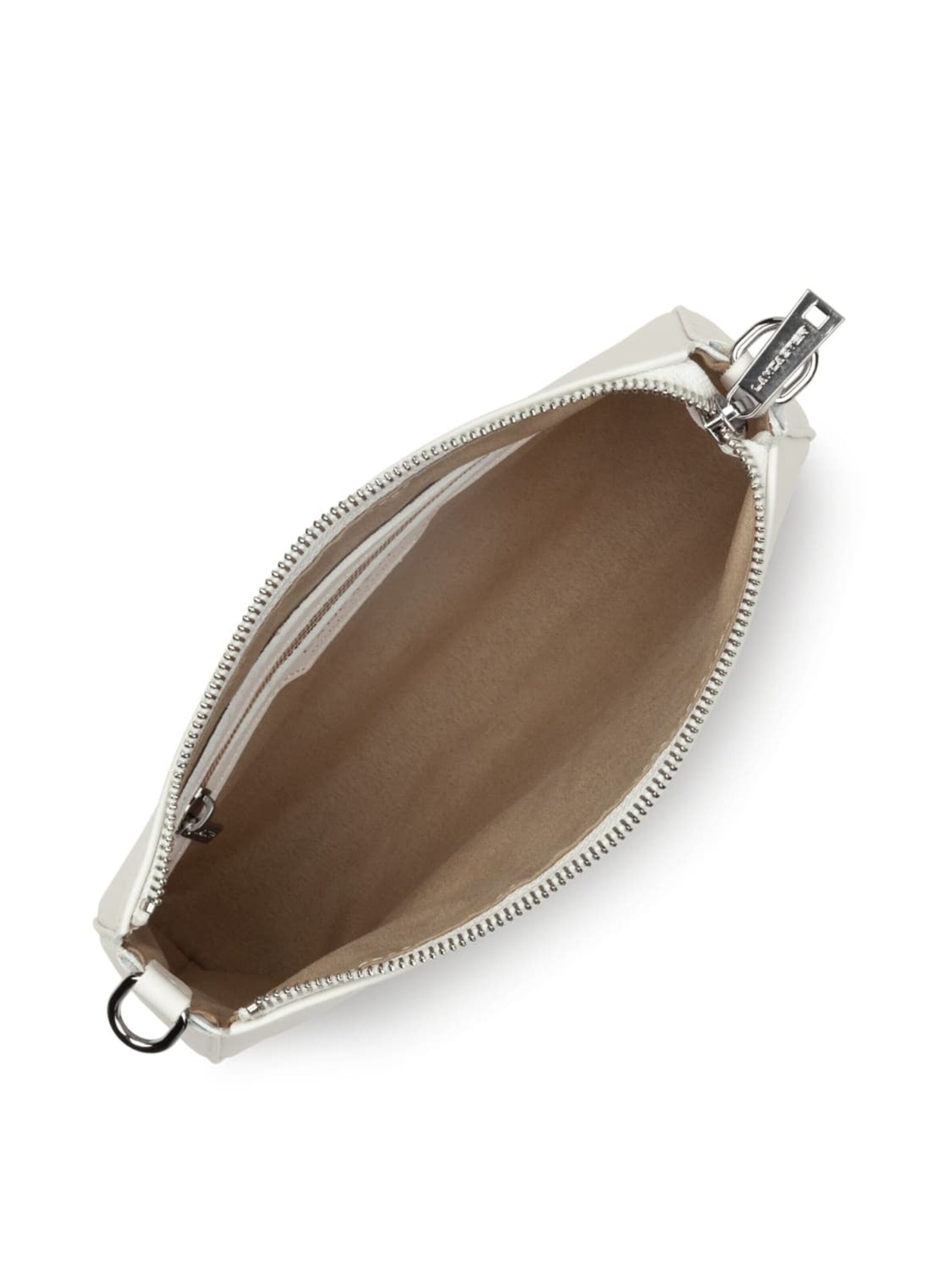 LANCASTER ParisRučna torbica 'Lancaster Sac trotteur Zippée Suave Even Blanc Cassé' - bijela boja