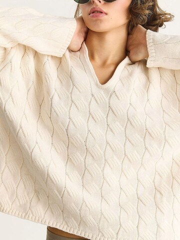 Bianco Lucci Pullover in Weiß