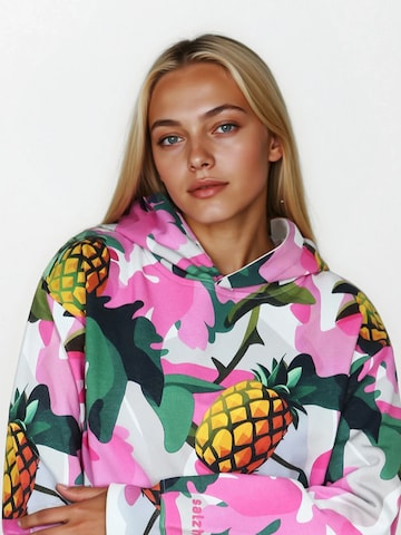 Sweat-shirt 'Appelboom' salzhaut en mélange de couleurs